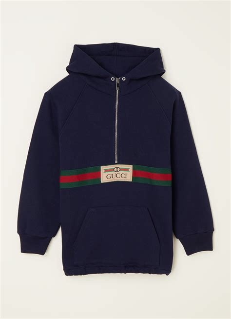 heren hoodie met rits gucci|gucci sweatpants for men.